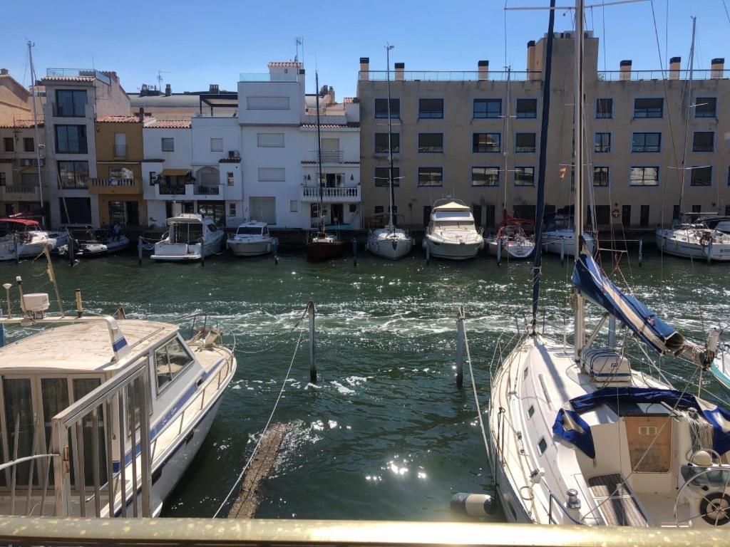 Port Ambar - Apartamento En La Marina De Empuriabrava - Balcon Con Vistas Al Canal - Playa - Wifi 외부 사진